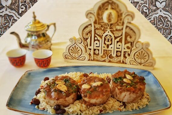 Menú Nazarí en la Alhambra